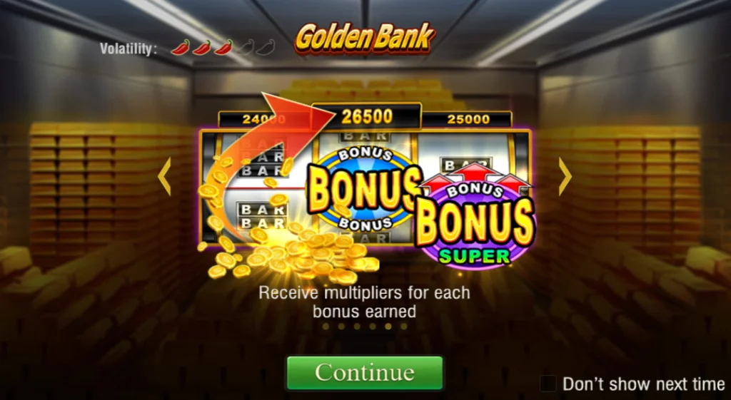 Golden Bank Slot by Jili Games | Play Demo for Free